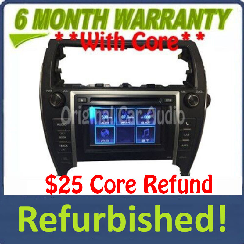 Refurbished 12 13 Toyota CAMRY Touch Screen Display LCD Radio MP3