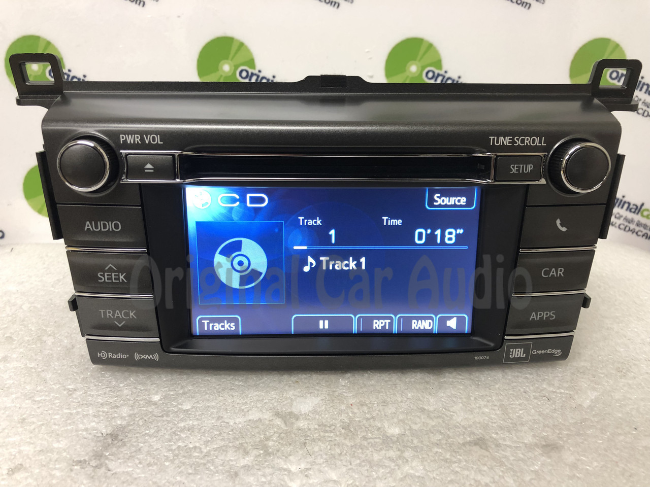 2013 - 2015 Toyota Rav4 JBL OEM AM FM Entune Touch Screen