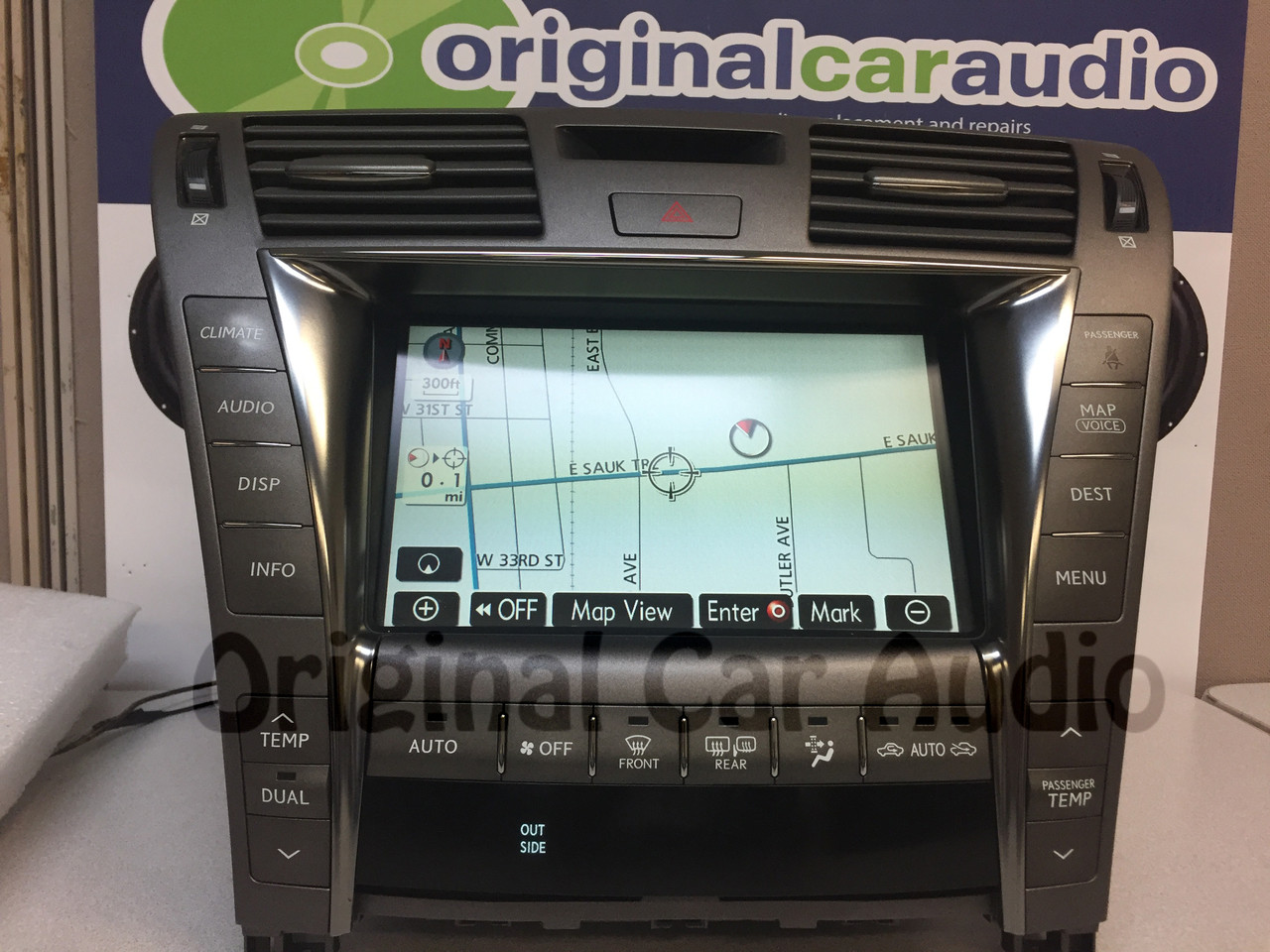 Refurbished 07-10 Lexus LS460 LS600HL Multi-Display Navigation GPS