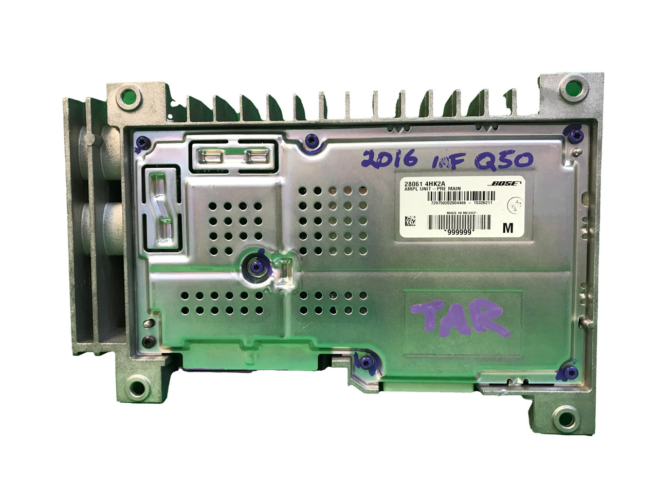 2015 - 2017 INFINITI Q50 OEM BOSE AMP RADIO AUDIO STEREO AMPLIFIER - CD4Car