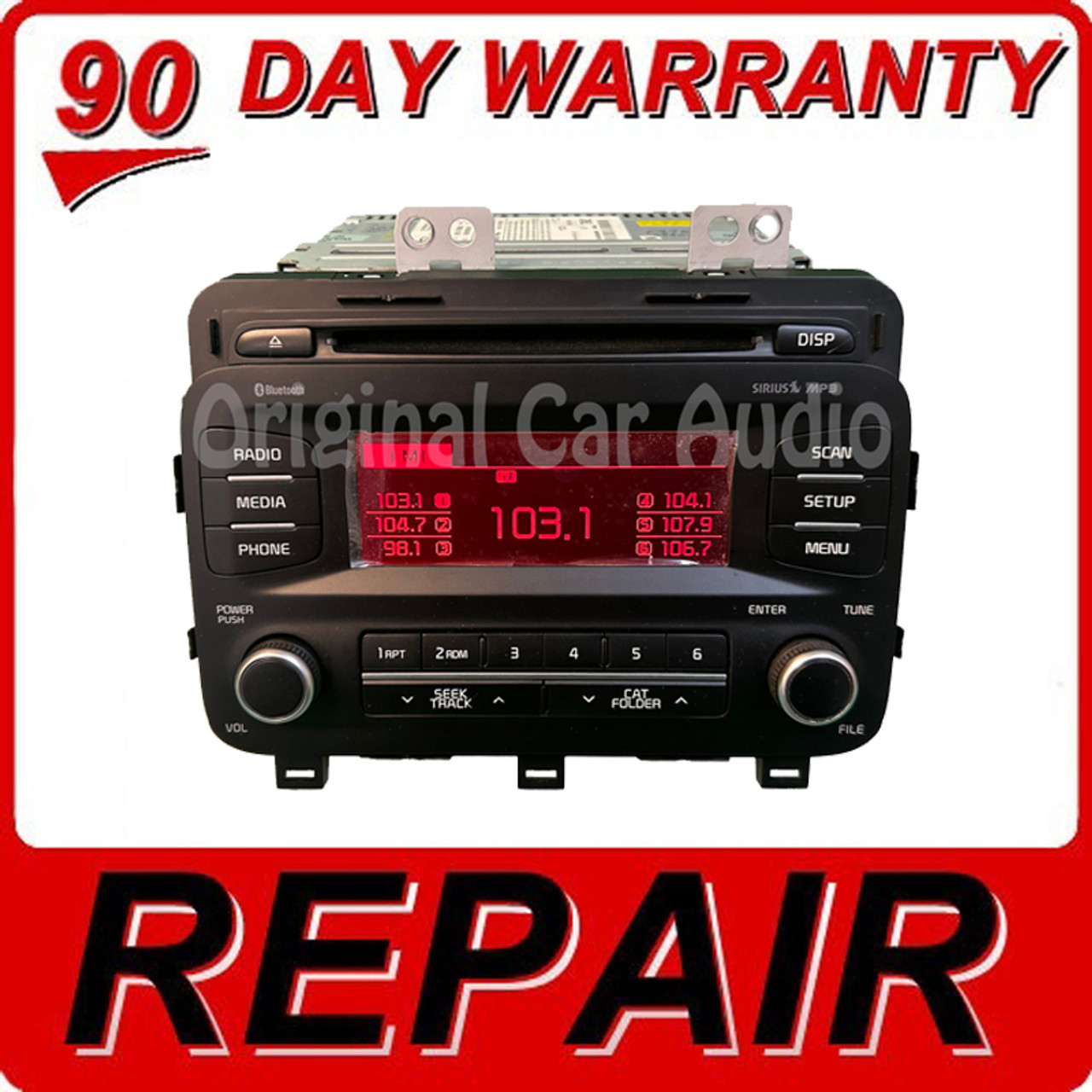 car display screen repair