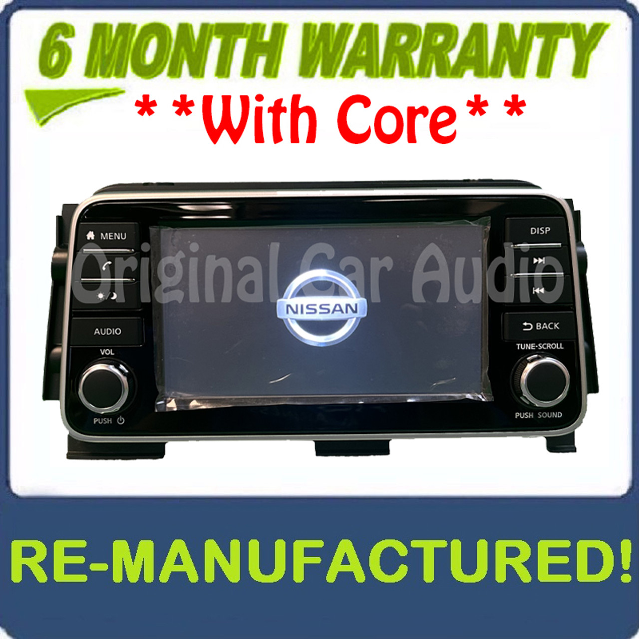 2020-2021 Nissan Versa Kicks OEM Display Multi Media Bluetooth Radio  Receiver