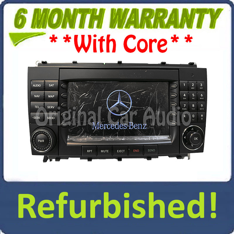 Refurbished 2005 - 2009 Mercedes-Benz CLK Class OEM Comand