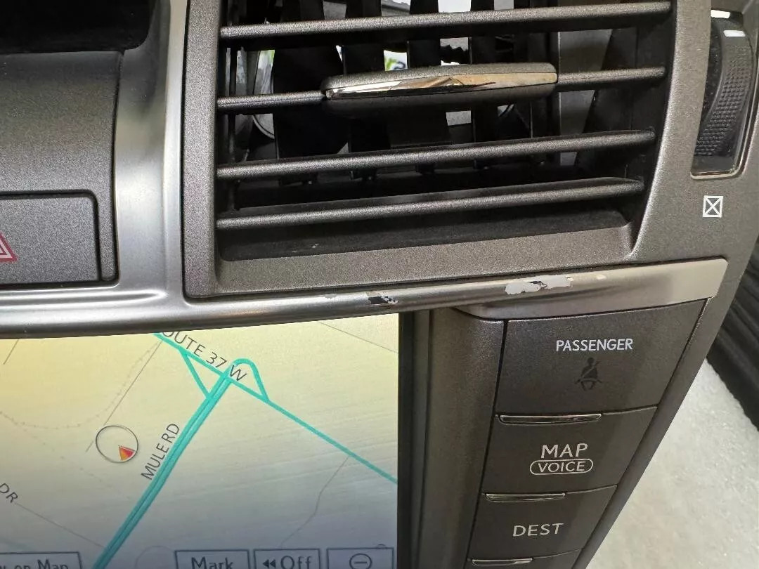Le161U_9) 2010 - 2012 Lexus LS460 OEM Navigation Information Touch