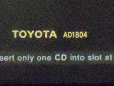 AD1804 Toyota Tundra Sequoia XM Radio AUX 6 Disc Changer