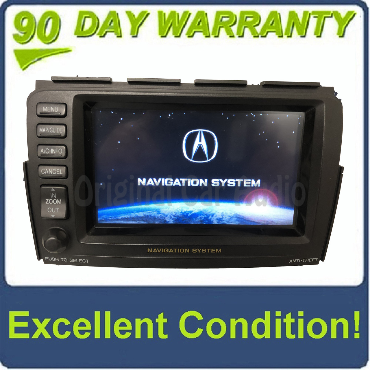 Ac139u 2003 Acura Mdx Navigation Lcd Screen 03 Gps Monitor Factory