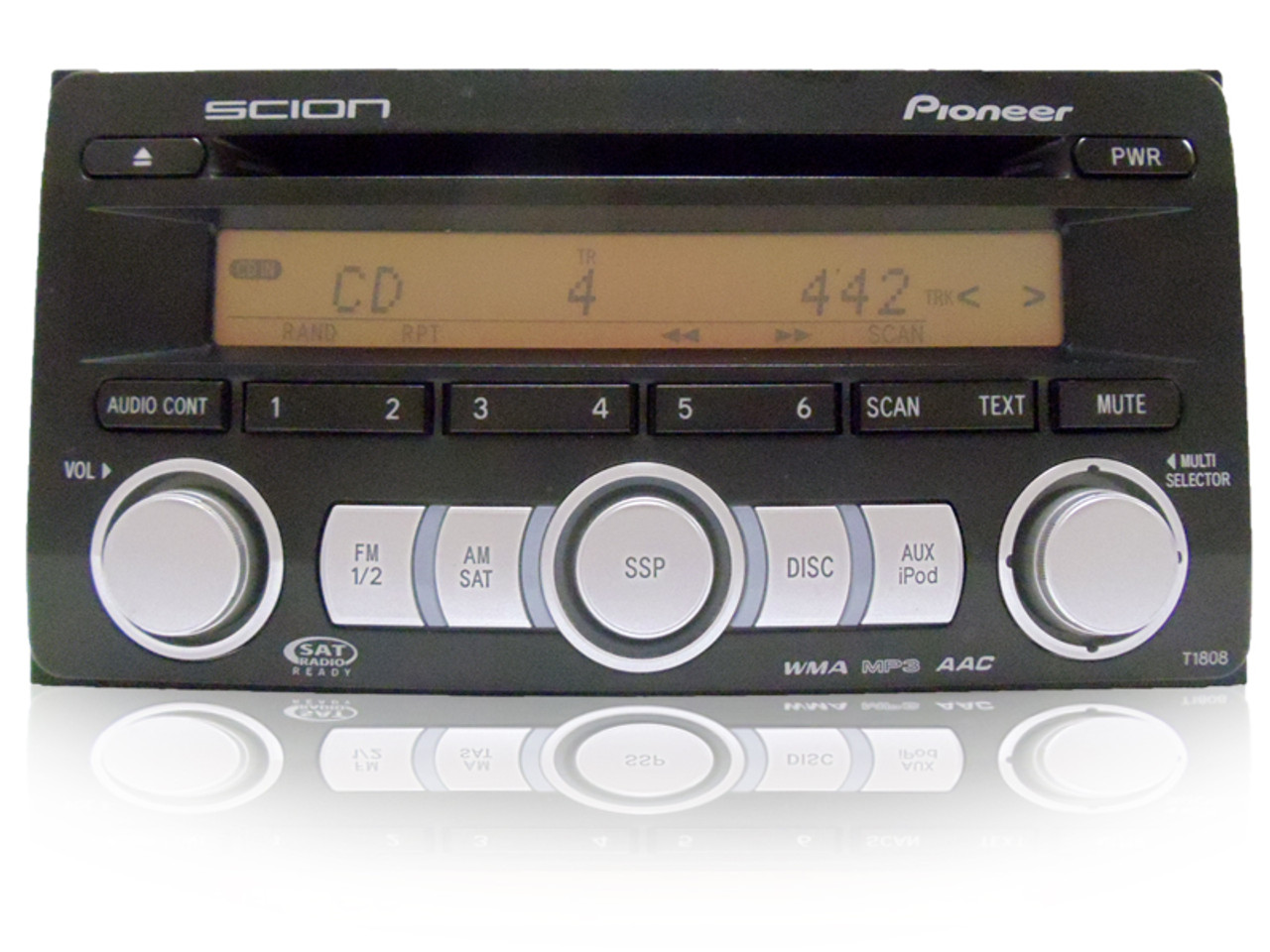hoe schreeuw extract T1808 04 06 Scion XA XB TC Toyota MR2 Radio CD MP3 Player