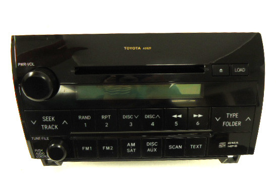 TOYOTA Tundra OEM Stereo AM FM SAT Radio 6 Disc Changer MP3 CD Player
