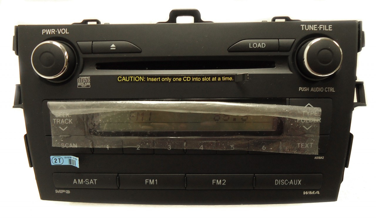 A518A2 Toyota Corolla Satellite Radio 6 CD Changer MP3 Player