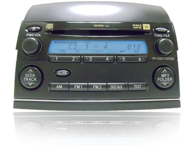 2004 2010 Toyota Sienna JBL Stereo MP3 Player 6 CD Changer
