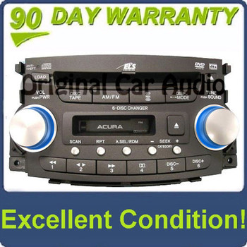Acura TL Stereo Cassette 6 CD Player Repair Only 04 05 06 07 08