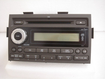 HONDA RIDGELINE Radio Stereo CD Player 3BS0 Aux XM 2006 2007 2008 Brown Ho084