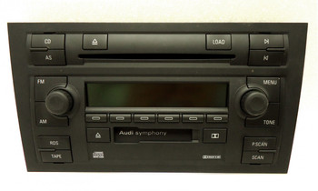 AUDI A4 S4 Radio Stereo 6 Disc Changer NEW FACE REPLACEMENT 8E0 035 195 A 2002 2003 2004