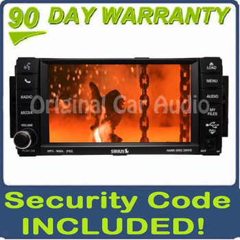 2007 - 2013 Chrysler Jeep Dodge OEM MyGig MP3 AUX CD DVD Player Receiver High-Speed RBZ