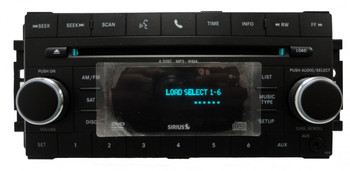 NEW 2007 - 2012 Chrysler Jeep Dodge OEM AM FM Radio MP3 6 Disc CD Player Changer  Receiver REQ