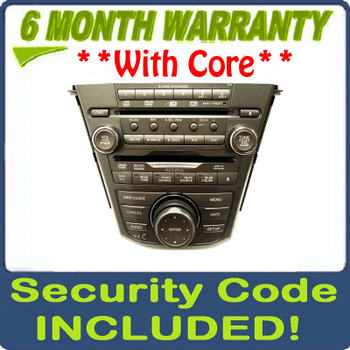ACURA MDX Navigation GPS XM Radio 6 Disc Changer CD DVD Player Entertainment 2007 2008 2009