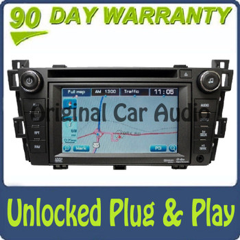 Unlocked Cadillac GPS Navigation Radio Stereo CD Player OEM