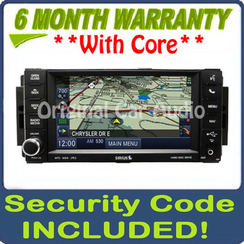 Jeep Dodge Chrysler OEM MyGig Navigation Satellite Radio CD DVD Player Low Speed CAN BUS RHR