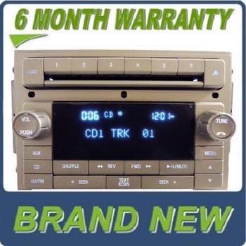 BRAND NEW 2006 - 2010 LINCOLN  MKZ MKX Zephyr Navigator Factory OEM AM FM Radio 6 CD Changer Player Receiver