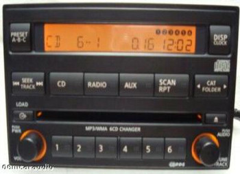 NEW 2005 2006 2007 Nissan Xterra Frontier Pathfinder Original CD & Radio Player