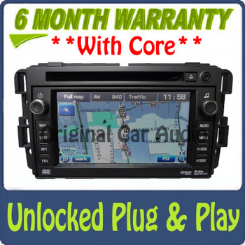 UNLOCKED GMC Chevrolet Radio GPS CD DVD Player Aux Stereo OEM