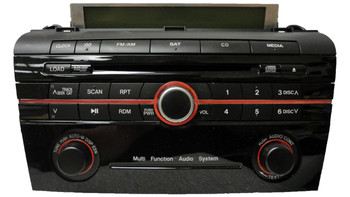 Mazda 3 Radio SAT XM CD Player Multi Function Audio System 06 07 08 09 2006 2007 2008 2009 BAR9 66 ARX 14793688