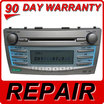 Repair Service Toyota Camry Radio CD Player oem factory stereo