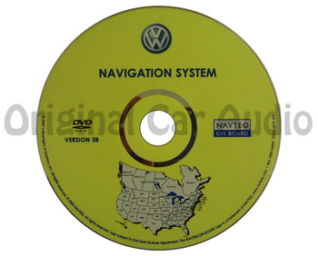 Volkswagen Navigation Map Disc Version 3B S0022-0070-509