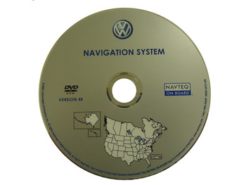 Volkswagen Navigation Map Disc Version 4B S0022-0070-608