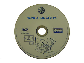 Volkswagen Navigation Map Disc Version 5B S0022-0070-707