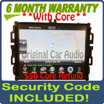 2013 - 2016 Dodge Ram OEM VP4 NA Media XM AM FM Radio Center UConnect LCD Screen