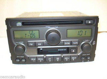 Honda Pilot Radio 1TV2 CD Disc Player Tape Cassette Stereo Navigation 03 04 05
