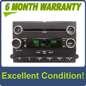 2007 - 2009 Ford Lincoln Mercury OEM MP3 AUX CD Player Radio Stereo AM FM Receiver