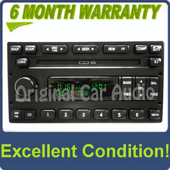 1998 - 2008 Ford Excursion OEM 6 Disc Changer Cd Player DVD Rear Entertainment Control