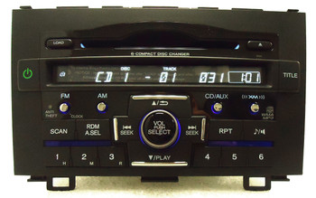 Honda CR-V 1PN4 Radio 6 disc changer cd player 2008 2009 oem