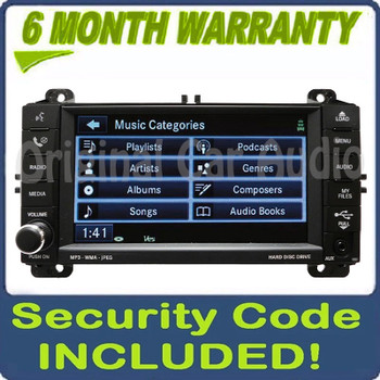 JEEP Grand Cherokee RB2 MyGig Radio Stereo CD MP3 DVD Aux Player 2011 2012 2013
