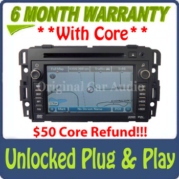 2009 - 2010 Unlocked Buick Chevy Navigation DVD CD Player Display Radio UZR