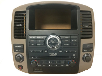 FACEPLATE Replacement Nissan Armada Pathfinder BOSE radio 2008 2009 2010 08 09 10