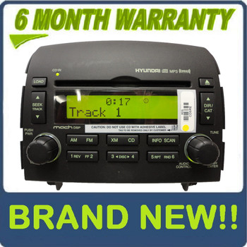 Brand New HYUNDAI Sonata XM Satellite Radio Stereo 6 Disc Changer CD MP3 Player OEM 2006 2007 2008