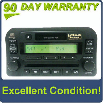 98 99 00 01 02 LEXUS LX470 Radio Tape Cassette Nakamichi Premium Sound Radio 6 CD Changer 16811 1998 1999 2000 2001 2002