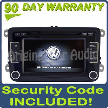 Volkswagen Touch Screen Radio 6 Disc Changer MP3 XM OEM
