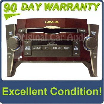 2008 - 2009 Lexus LS460 Mark Levinson radio 6 disc changer CD player OEM