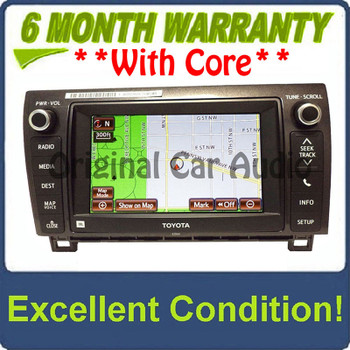 2013 2014 TOYOTA Sequoia Tundra JBL Radio AM FM Navigation GPS MP3 Bluetooth CD Player E7044
