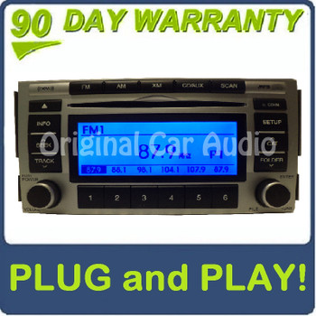 Hyundai OEM Radio CD Player MP3 XM Aux Stereo Sat