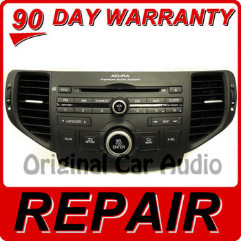 REPAIR 09 10 11 Acura TSX Radio CD Player Changer Disc Stereo FIX OEM 2010, 1XA3