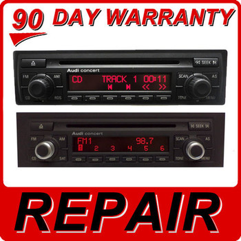 REPAIR Audi A3 A4 A6 A8 S4 S6 TT Radio CONCERT SERIES CD Disc Player Changer FIX