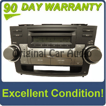 TOYOTA Highlander Satellite Radio 6 Disc Changer MP3 CD Player 51858 FACTORY OEM