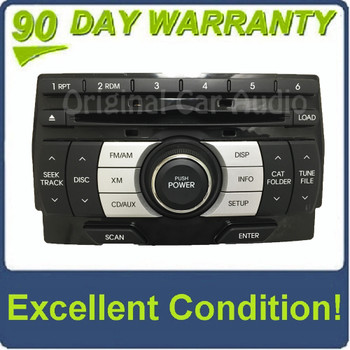 Hyundai Genesis OEM Satellite Radio 6 Disc CD Player Stereo