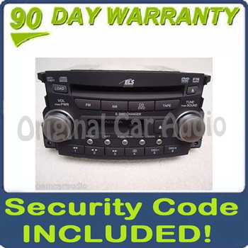 Brand New Acura TL Radio Tape Player 6CD Changer 1SB0 2007 2008