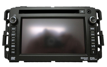 Chevrolet Avalanche Silverado GMC Sierra Navigation Face Screen